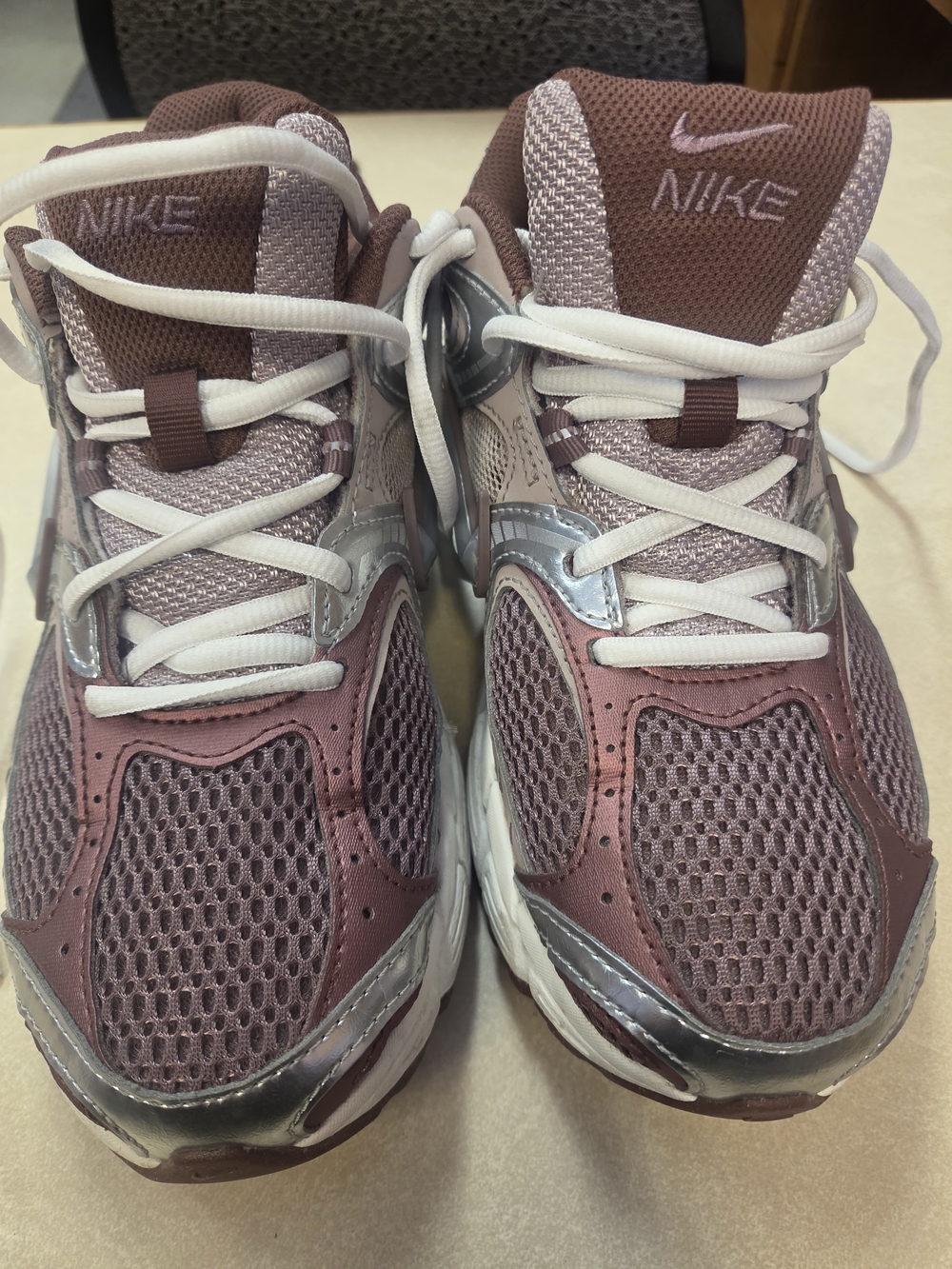Nike Kids' Pink/Burgundy Athletic Sneakers